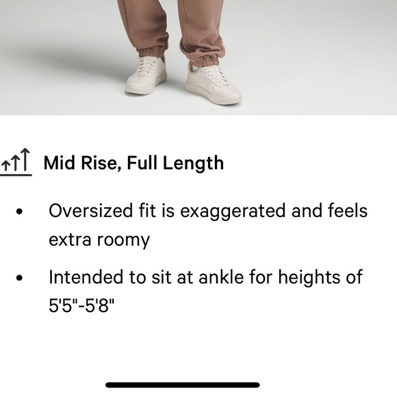 Scuba Midrise Oversized Joggers - Picture 5 of 11